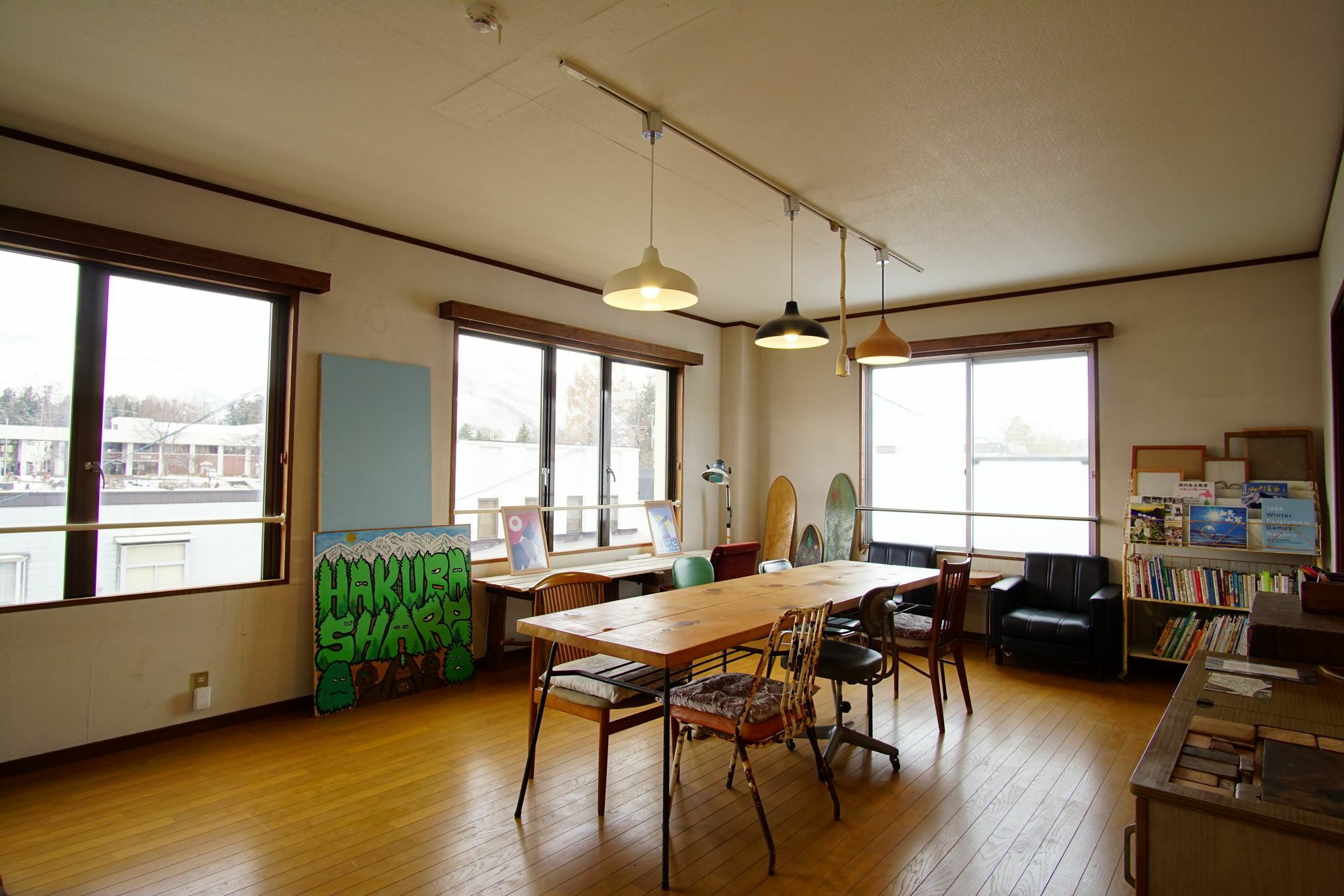Hakuba Station Guesthouse En Kültér fotó