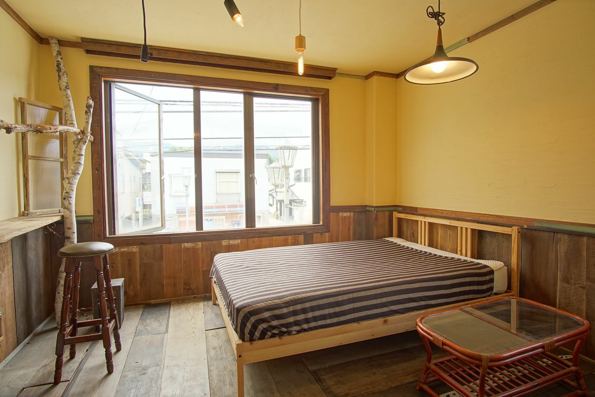 Hakuba Station Guesthouse En Kültér fotó